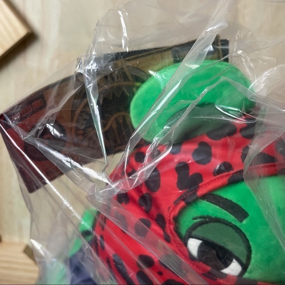 SPRAYGROUND LIMITED EDITION Ski Mask Money Bear Green Teddy Backpack - Picture 7 of 13